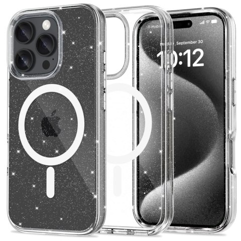 Etui Tech-Protect FlexAir Hybrid MagSafe na iPhone 16 Pro - przezroczyste