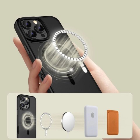 Etui Tech-Protect MagMat MagSafe na iPhone 16 Pro Max - czarne