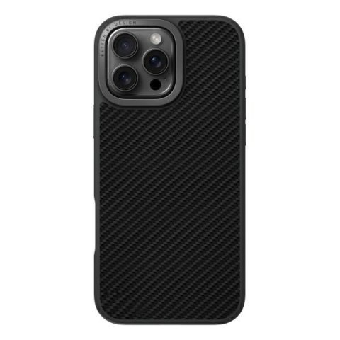 Etui UNIQ Keva Max Magclick Charging na iPhone 16 Pro Max - czarne Etui UNIQ Keva Max Magclick Charging na iPhone 16 Pro Max - czarne
