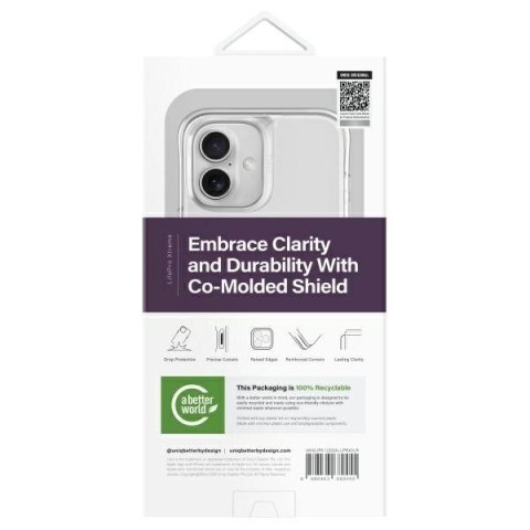 Etui UNIQ LifePro Xtreme na iPhone 16 - przezroczyste
