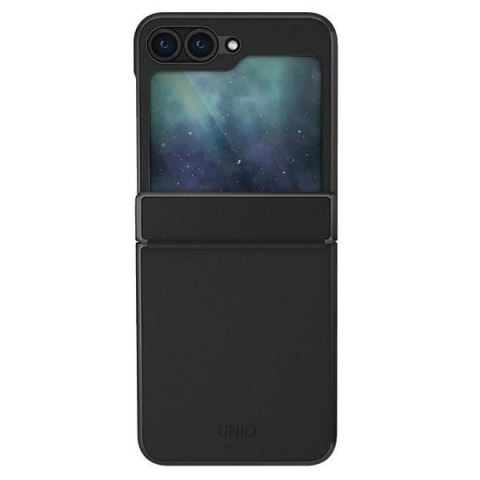 Etui UNIQ Ora na Samsung Galaxy Z Flip 6 - czarne Etui UNIQ Ora na Samsung Galaxy Z Flip 6 - czarne