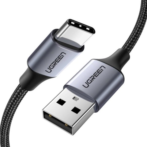 Kabel Ugreen US288 60128 USB-A / USB-C QC 3.0 3A 2m - szary Kabel Ugreen US288 60128 USB-A / USB-C QC 3.0 3A 2m - szary