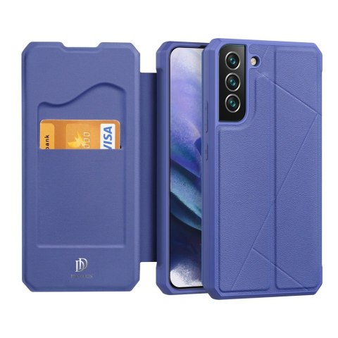DUX DUCIS Skin X kabura etui pokrowiec z klapką Samsung Galaxy S22+ (S22 Plus) niebieski DUX DUCIS Skin X kabura etui pokrowiec z klapką Samsung Galaxy S22+ (S22 Plus) niebieski