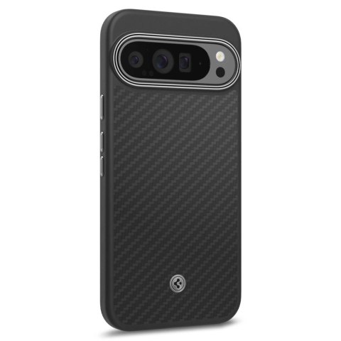 Etui Spigen Enzo Aramid na Google Pixel 9 Pro XL - czarne Etui Spigen Enzo Aramid na Google Pixel 9 Pro XL - czarne