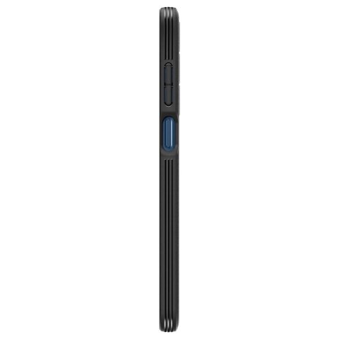 Etui Spigen Essential SandBlast na Samsung Galaxy M35 5G - czarne Etui Spigen Essential SandBlast na Samsung Galaxy M35 5G - czarne
