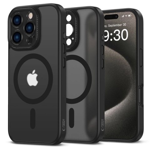 Etui Tech-Protect MagCam MagSafe na iPhone 16 Pro - półprzezroczyste