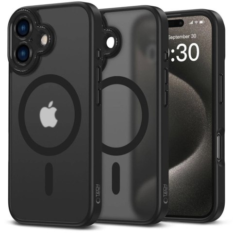 Etui Tech-Protect MagCam MagSafe na iPhone 16 - półprzezroczyste