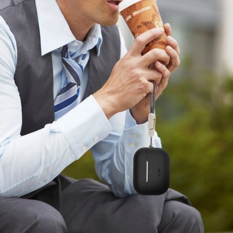 Etui Tech-Protect Silicone na Apple AirPods Pro 1 / 2 - pomarańczowe