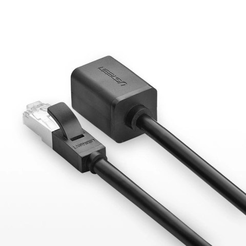 Kabel Ugreen NW112 11283 sieciowy Ethernet RJ45 (żeński) - RJ45 (męski) F/UTP Cat. 6 1 Gbps 5m - czarny Kabel Ugreen NW112 11283 sieciowy Ethernet RJ45 (żeński) - RJ45 (męski) F/UTP Cat. 6 1 Gbps 5m - czarny