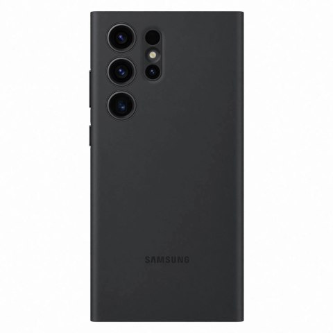 Samsung Smart View Wallet Case etui Samsung Galaxy S23 Ultra pokrowiec z inteligentną klapką okienkiem portfel na kartę czarne (