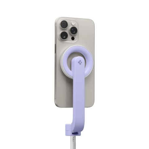 Selfie stick Spigen S571W MagSafe Bluetooth z tripodem - fioletowy