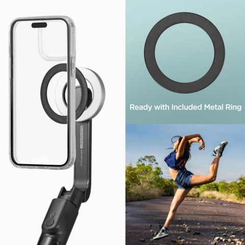 Selfie stick Spigen S580W MagSafe Bluetooth z tripodem - czarny Selfie stick Spigen S580W MagSafe Bluetooth z tripodem - czarny