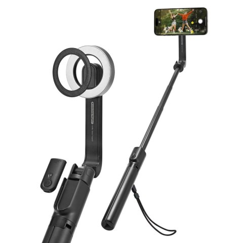 Selfie stick Spigen S580W MagSafe Bluetooth z tripodem - czarny Selfie stick Spigen S580W MagSafe Bluetooth z tripodem - czarny
