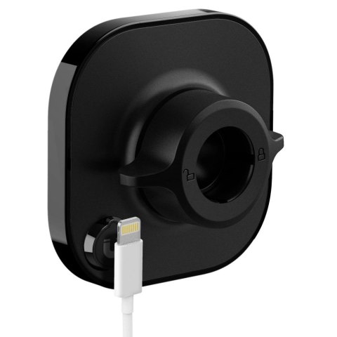 Uchwyt magnetyczny Spigen ITS35 z MagSafe na kokpit w samochodzie - czarny Uchwyt magnetyczny Spigen ITS35 z MagSafe na kokpit w samochodzie - czarny