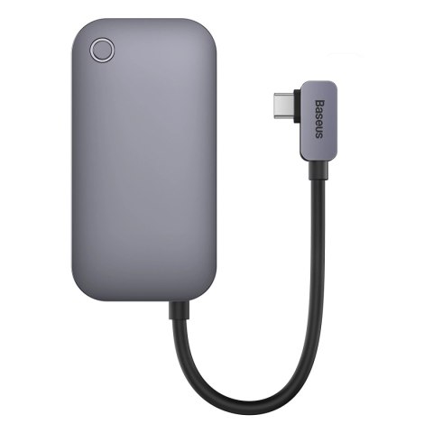 Uniwersalny HUB USB do tabletu / smartfona 4w1 USB-C Baseus PadJoy - ciemnoszary Uniwersalny HUB USB do tabletu / smartfona 4w1 USB-C Baseus PadJoy - ciemnoszary