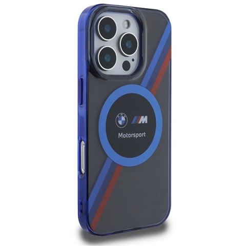 Etui BMW Motosport IML Circle MagSafe na iPhone 16 Pro Max - czarne