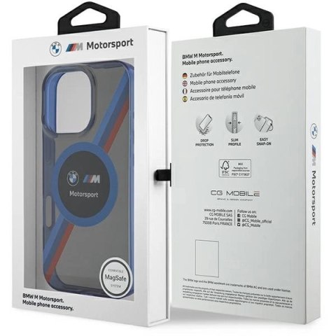 Etui BMW Motosport IML Circle MagSafe na iPhone 16 Pro Max - czarne