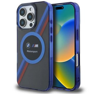 Etui BMW Motosport IML Circle MagSafe na iPhone 16 Pro - czarne