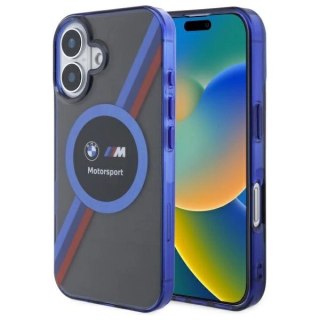 Etui BMW Motosport IML Circle MagSafe na iPhone 16 - czarne