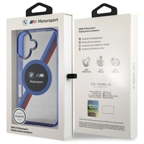 Etui BMW Motosport IML Circle MagSafe na iPhone 16 - czarne Etui BMW Motosport IML Circle MagSafe na iPhone 16 - czarne