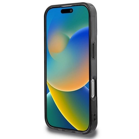 Etui BMW Motosport IML Random Stripes na iPhone 16 Pro - szare