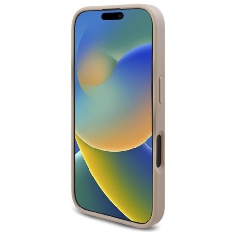 Etui Guess New 4G Triangle na iPhone 16 - białe