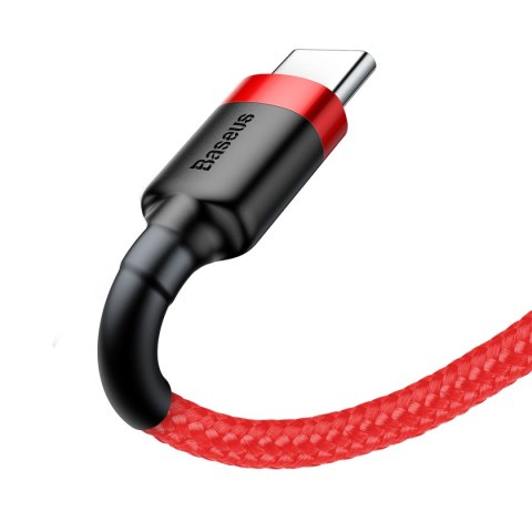 Baseus kabel Cafule USB - USB-C 0,5 m 3A czerwony Baseus kabel Cafule USB - USB-C 0,5 m 3A czerwony