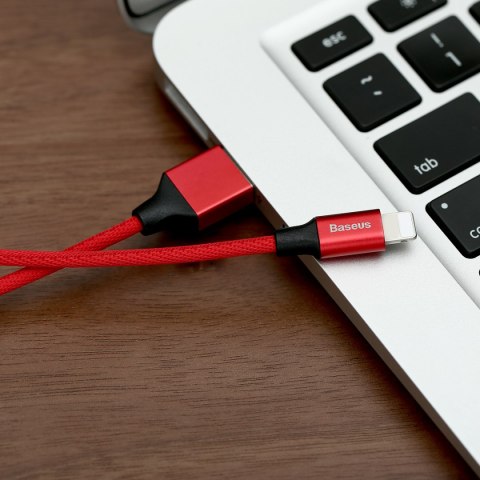 Baseus kabel Yiven USB - Lightning 1,2 m 2A czerwony Baseus kabel Yiven USB - Lightning 1,2 m 2A czerwony