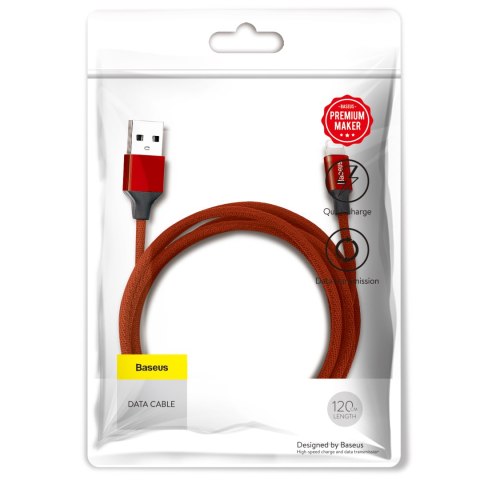 Baseus kabel Yiven USB - Lightning 1,2 m 2A czerwony Baseus kabel Yiven USB - Lightning 1,2 m 2A czerwony