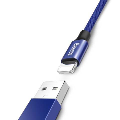 Baseus kabel Yiven USB - Lightning 1,2 m 2A niebieski Baseus kabel Yiven USB - Lightning 1,2 m 2A niebieski