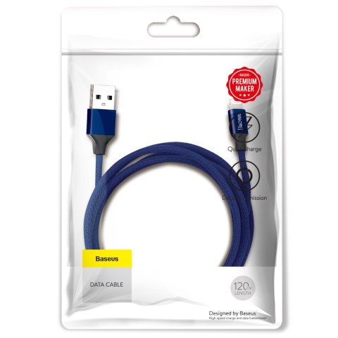Baseus kabel Yiven USB - Lightning 1,2 m 2A niebieski Baseus kabel Yiven USB - Lightning 1,2 m 2A niebieski