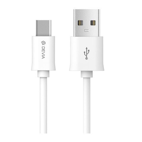 Devia kabel Smart EC066 USB - USB-C 2,0 m 2,1A biały Devia kabel Smart EC066 USB - USB-C 2,0 m 2,1A biały
