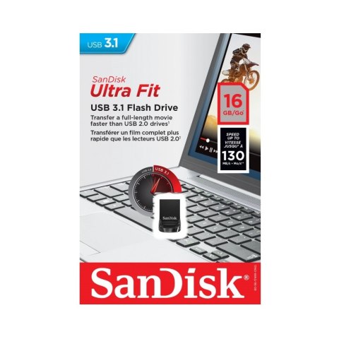 SanDisk pendrive 32GB USB 3.1 Ultra Fit SanDisk pendrive 32GB USB 3.1 Ultra Fit