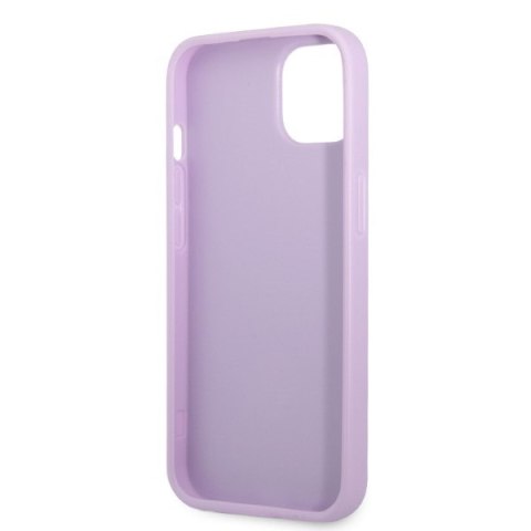 Guess nakładka do iPhone 13 6,1" GUHCP13MPS4MU purpurowa hardcase Saffiano 4G Small Metal Logo Guess nakładka do iPhone 13 6,1" GUHCP13MPS4MU purpurowa hardcase Saffiano 4G Small Metal Logo