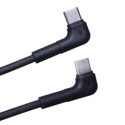 Maxlife kabel kątowy MXUC-09 USB-C - USB-C 1,0 m 60W czarny Maxlife kabel kątowy MXUC-09 USB-C - USB-C 1,0 m 60W czarny