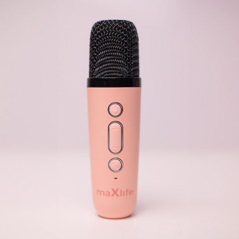 Maxlife zestaw karaoke Bluetooth MXKS-100 różowy Maxlife zestaw karaoke Bluetooth MXKS-100 różowy
