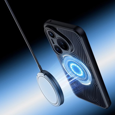 Etui Dux Ducis Aimo Mag z MagSafe na Huawei Pura 70 - czarne Etui Dux Ducis Aimo Mag z MagSafe na Huawei Pura 70 - czarne