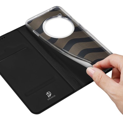 Etui Dux Ducis Skin Pro na OnePlus 12 z klapką i miejscem na kartę - czarne Etui Dux Ducis Skin Pro na OnePlus 12 z klapką i miejscem na kartę - czarne