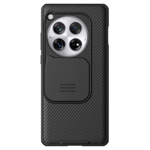 Etui Nillkin CamShield Pro Case do OnePlus 12 z osłoną na aparat - czarne Etui Nillkin CamShield Pro Case do OnePlus 12 z osłoną na aparat - czarne