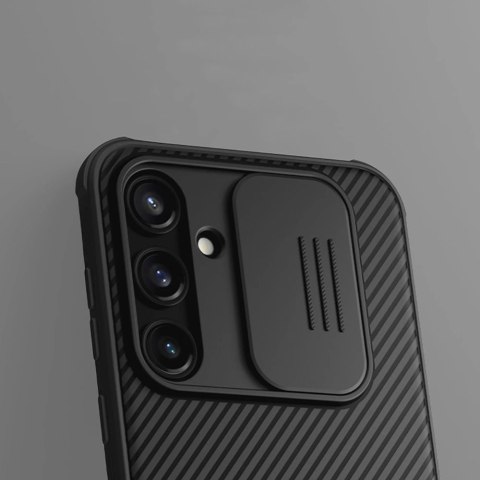 Etui Nillkin CamShield Pro Case do Samsung Galaxy A55 z osłoną na aparat - czarne Etui Nillkin CamShield Pro Case do Samsung Galaxy A55 z osłoną na aparat - czarne