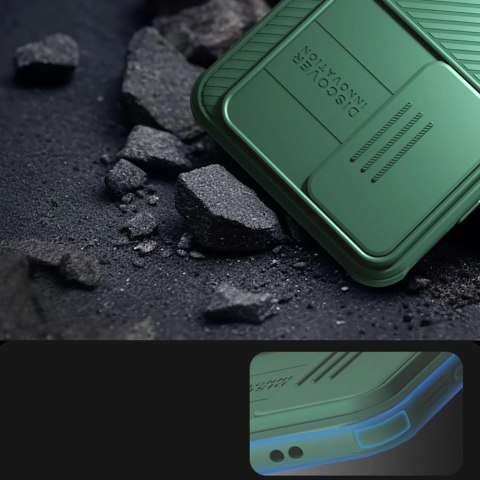 Etui Nillkin CamShield Pro Case do Samsung Galaxy A55 z osłoną na aparat - czarne Etui Nillkin CamShield Pro Case do Samsung Galaxy A55 z osłoną na aparat - czarne