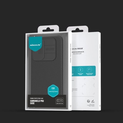 Etui Nillkin CamShield Pro Case do Samsung Galaxy A55 z osłoną na aparat - czarne Etui Nillkin CamShield Pro Case do Samsung Galaxy A55 z osłoną na aparat - czarne