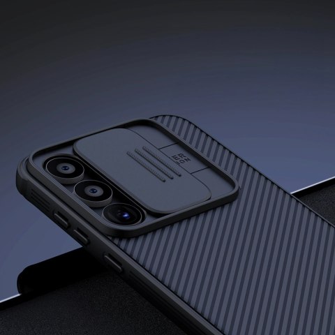 Etui Nillkin CamShield Pro Case do Samsung Galaxy A55 z osłoną na aparat - czarne Etui Nillkin CamShield Pro Case do Samsung Galaxy A55 z osłoną na aparat - czarne