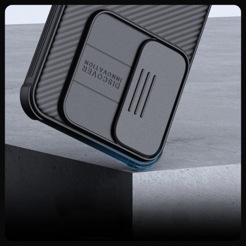 Etui Nillkin CamShield Pro Case do Samsung Galaxy A55 z osłoną na aparat - czarne Etui Nillkin CamShield Pro Case do Samsung Galaxy A55 z osłoną na aparat - czarne