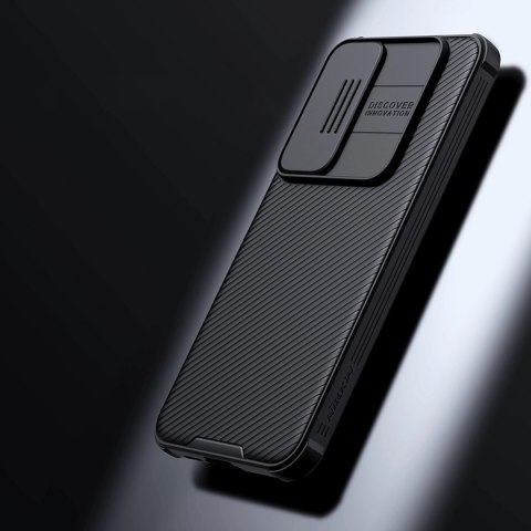 Etui Nillkin CamShield Pro Case do Samsung Galaxy A55 z osłoną na aparat - czarne Etui Nillkin CamShield Pro Case do Samsung Galaxy A55 z osłoną na aparat - czarne