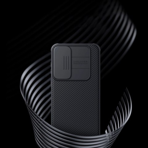 Etui Nillkin CamShield Pro Case do Samsung Galaxy A55 z osłoną na aparat - czarne Etui Nillkin CamShield Pro Case do Samsung Galaxy A55 z osłoną na aparat - czarne