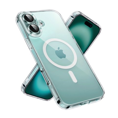 Etui Ugreen Classy Clear Magnetic na iPhone 16 Plus - przezroczyste Etui Ugreen Classy Clear Magnetic na iPhone 16 Plus - przezroczyste