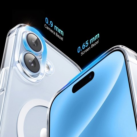 Etui Ugreen Classy Clear Magnetic na iPhone 16 Plus - przezroczyste Etui Ugreen Classy Clear Magnetic na iPhone 16 Plus - przezroczyste