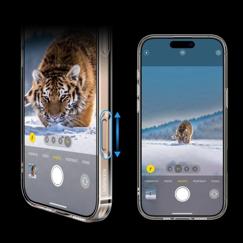 Etui Ugreen Classy Clear Magnetic na iPhone 16 Pro - przezroczyste Etui Ugreen Classy Clear Magnetic na iPhone 16 Pro - przezroczyste
