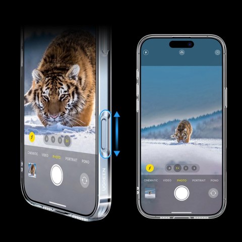 Etui Ugreen Classy Clear Magnetic na iPhone 16 - przezroczyste Etui Ugreen Classy Clear Magnetic na iPhone 16 - przezroczyste